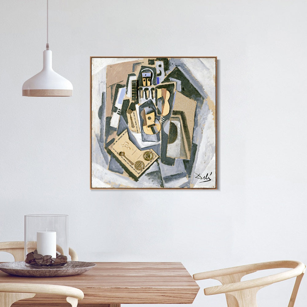 INVIN ART Framed Canvas Series#107 by Salvador Dal Wall Art Living Room Home Office Decorations