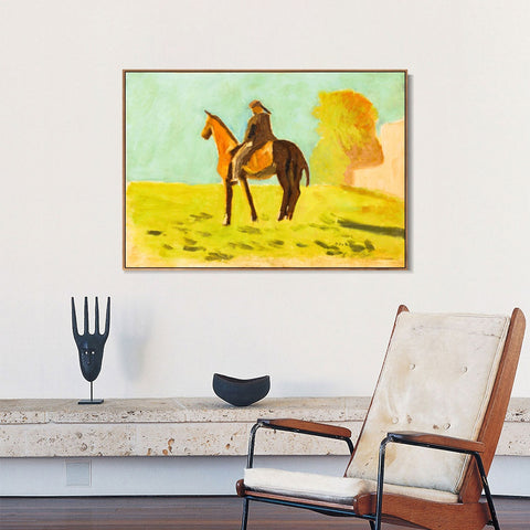 INVIN ART Framed Canvas Series#029 by Odilon Redon Wall Art Living Room Home Office Decorations