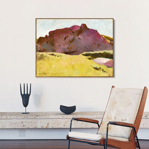 INVIN ART Framed Canvas Series#048 by Odilon Redon Wall Art Living Room Home Office Decorations