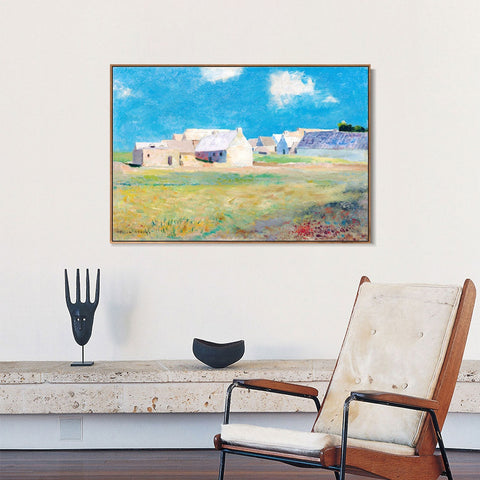 INVIN ART Framed Canvas Series#055 by Odilon Redon Wall Art Living Room Home Office Decorations