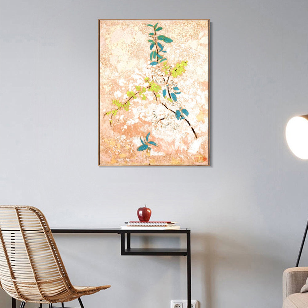 INVIN ART Framed Canvas Series#118 by Odilon Redon Wall Art Living Room Home Office Decorations