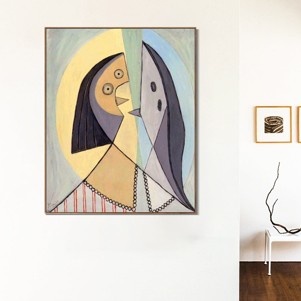 INVIN ART Framed Canvas Giclee Print Art 1929 Buste de femme2 by Pablo Picasso Wall Art
