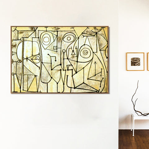 INVIN ART Framed Canvas Giclee Print Art 1948 La cuisine 1 by Pablo Picasso Wall Art Living Room Home Office Decorations