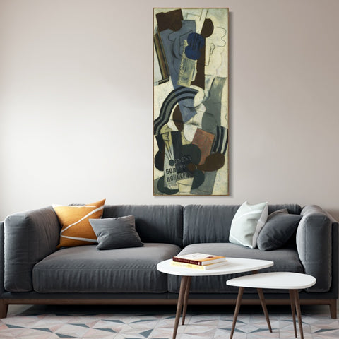 INVIN ART Framed Canvas Giclee Print Art Series#385 by Pablo Picasso Wall Art Living Room Home Office Decorations