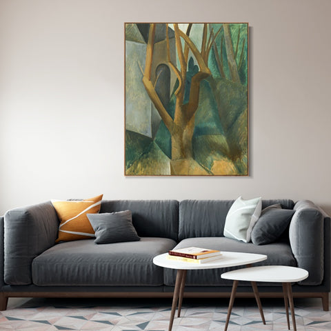 INVIN ART Framed Canvas Giclee Print Art Series#389 by Pablo Picasso Wall Art Living Room Home Office Decorations