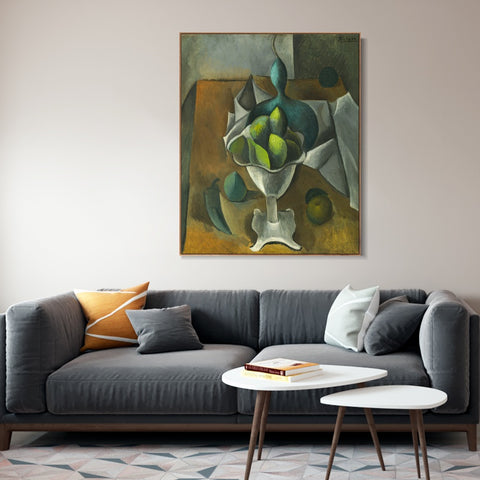 INVIN ART Framed Canvas Giclee Print Art Series#390 by Pablo Picasso Wall Art Living Room Home Office Decorations