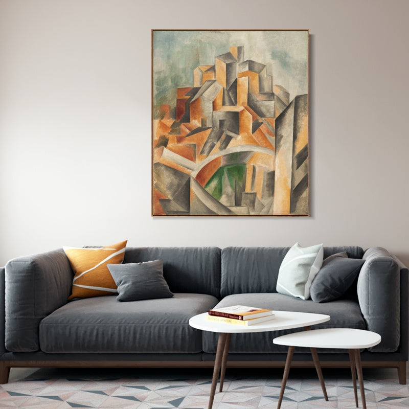 INVIN ART Framed Canvas Giclee Print Art Series#391 by Pablo Picasso Wall Art Living Room Home Office Decorations
