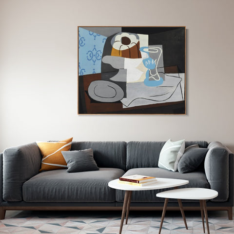 INVIN ART Framed Canvas Giclee Print Art Series#398 by Pablo Picasso Wall Art Living Room Home Office Decorations