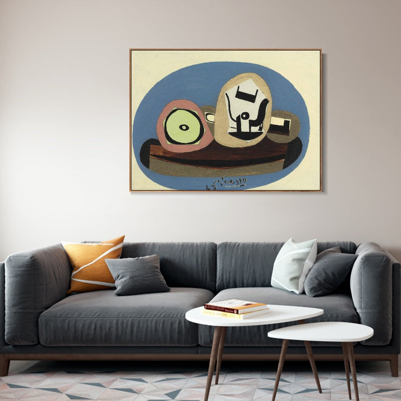 INVIN ART Framed Canvas Giclee Print Art Series#422 by Pablo Picasso Wall Art