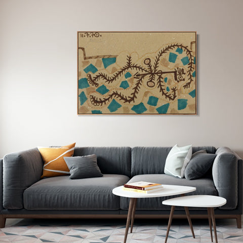 INVIN ART Framed Canvas Giclee Print Art Series#431 by Pablo Picasso Wall Art Living Room Home Office Decorations