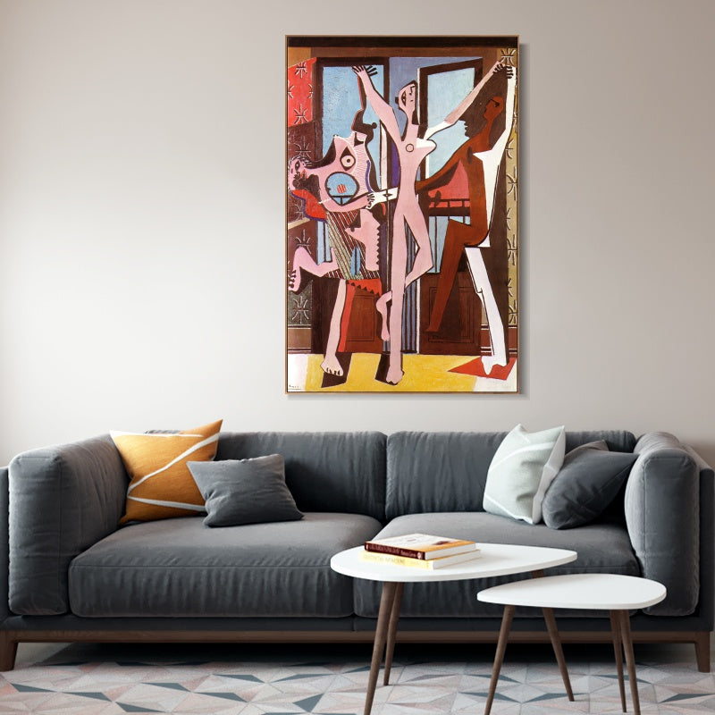 INVIN ART Framed Canvas Giclee Print Art 1925 The dance by Pablo Picasso Wall Art