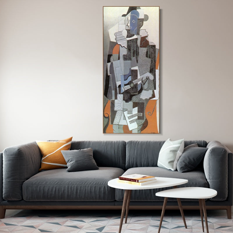 INVIN ART Framed Canvas Giclee Print Art Series#454 by Pablo Picasso Wall Art