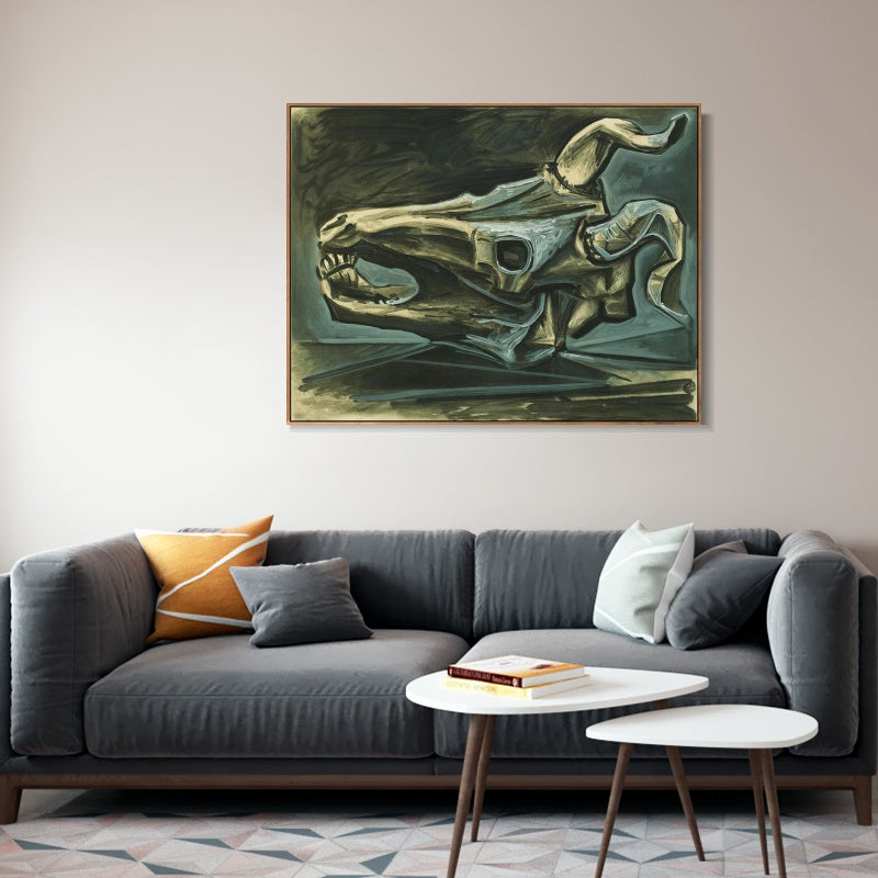 INVIN ART Framed Canvas Giclee Print Art Series#460 by Pablo Picasso Wall Art