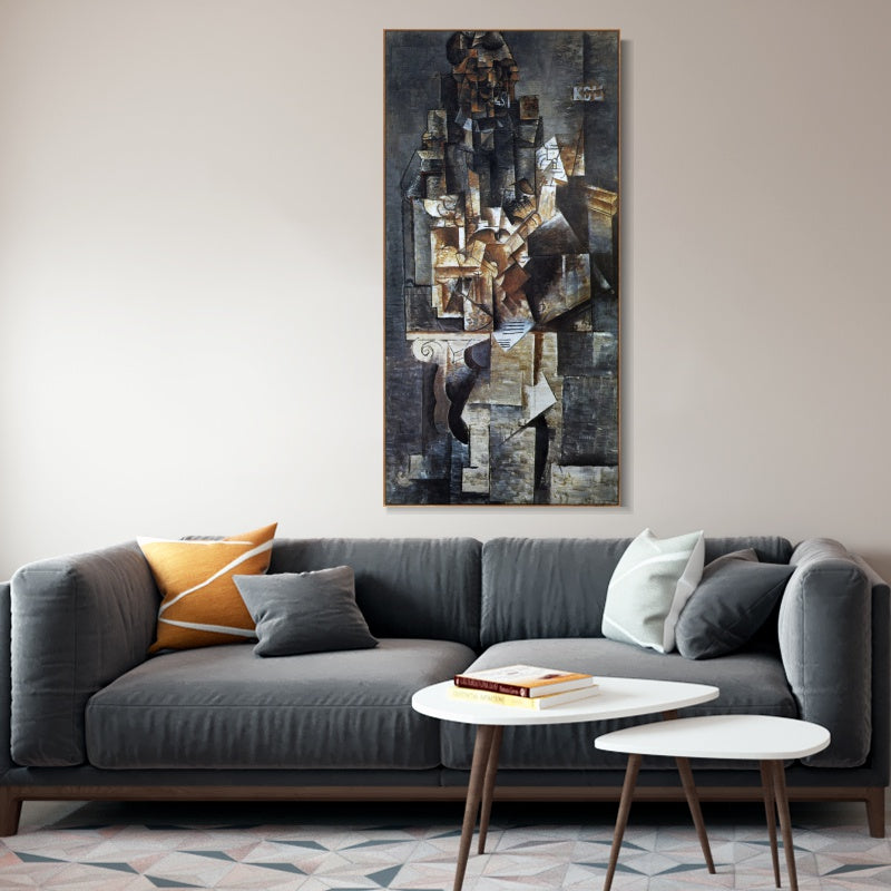 INVIN ART Framed Canvas Giclee Print Art Series#468 by Pablo Picasso Wall Art