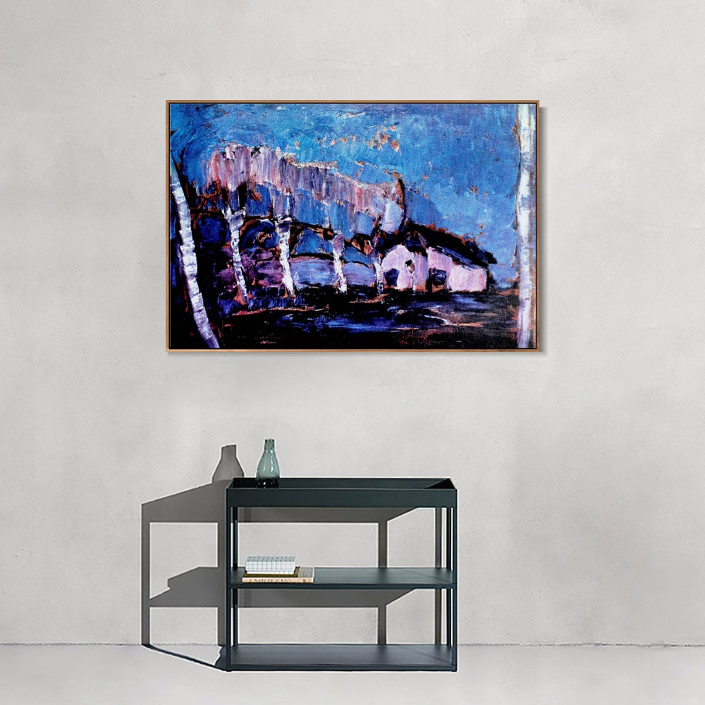 INVIN ART Framed Canvas Series#028 by Piet Cornelies Mondrian Wall Art Living Room Home Office Decorations