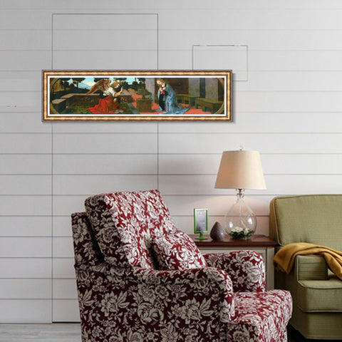 INVIN ART Framed Canvas Art Giclee Print Series#021 by Leonardo da Vinci Wall Art Living Room Home Office Decorations