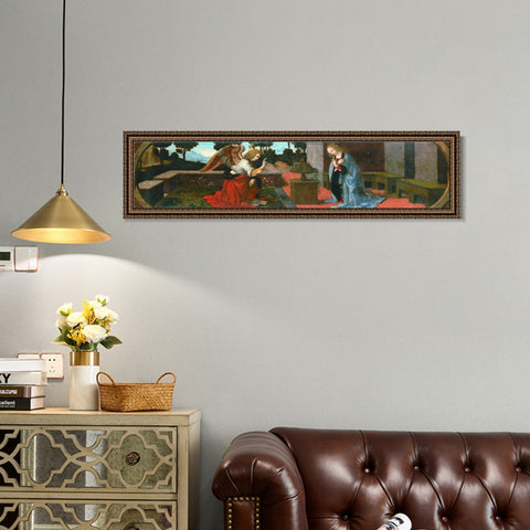 INVIN ART Framed Canvas Art Giclee Print Series#021 by Leonardo da Vinci Wall Art Living Room Home Office Decorations