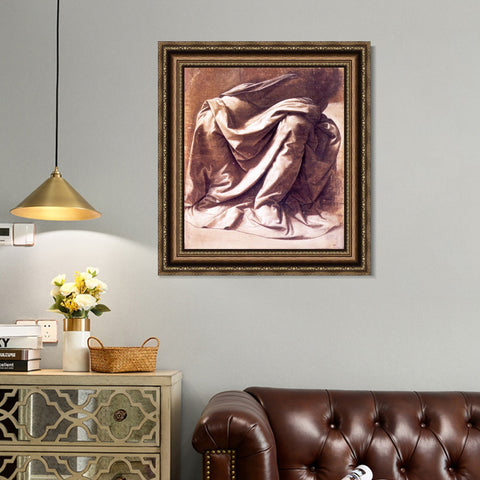 INVIN ART Framed Canvas Art Giclee Print Series#043 by Leonardo da Vinci Wall Art Living Room Home Office Decorations
