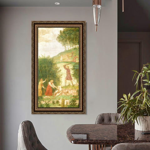 INVIN ART Framed Canvas Art Giclee Print Series#088 by Leonardo da Vinci Wall Art Living Room Home Office Decorations