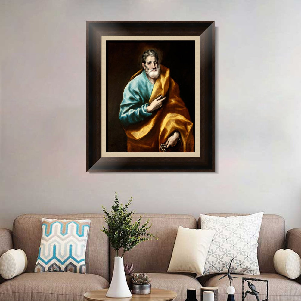 INVIN ART Framed Canvas Art Giclee Print Series#040 by El Greco Wall Art