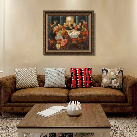 INVIN ART Framed Canvas Art Giclee Print Series#075 by El Greco Wall Art Living Room Home Office Decorations