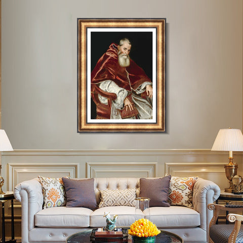 INVIN ART Framed Canvas Art Giclee Print Series#076 by El Greco Wall Art Living Room Home Office Decorations