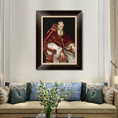 INVIN ART Framed Canvas Art Giclee Print Series#076 by El Greco Wall Art Living Room Home Office Decorations