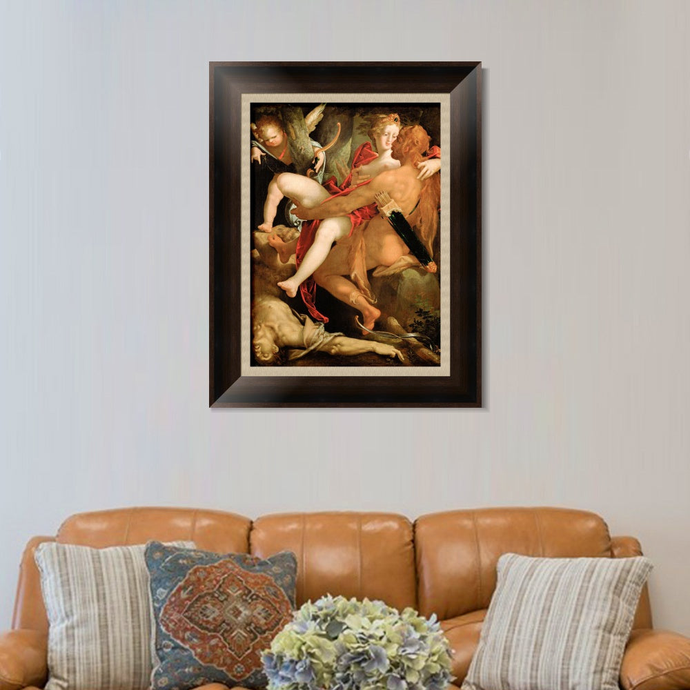 INVIN ART Framed Canvas Art Giclee Print Series#005 by Lord Frederick Leighton Wall Art