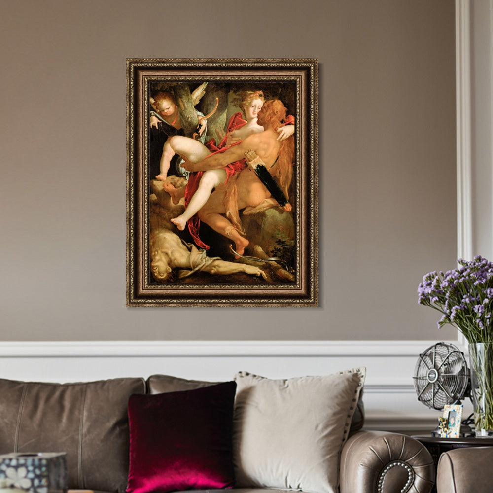 INVIN ART Framed Canvas Art Giclee Print Series#005 by Lord Frederick Leighton Wall Art