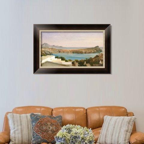 INVIN ART Framed Canvas Art Giclee Print Series#013 by Lord Frederick Leighton Wall Art Living Room Home Office Decorations