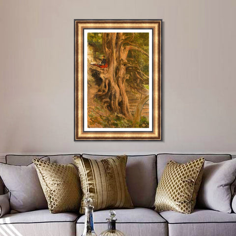 INVIN ART Framed Canvas Art Giclee Print Series#014 by Lord Frederick Leighton Wall Art Living Room Home Office Decorations