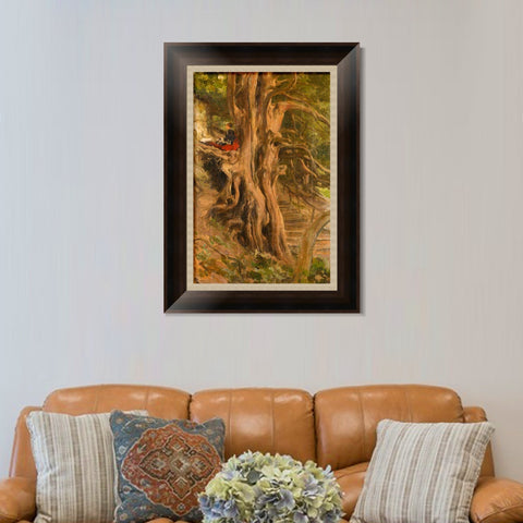 INVIN ART Framed Canvas Art Giclee Print Series#014 by Lord Frederick Leighton Wall Art Living Room Home Office Decorations