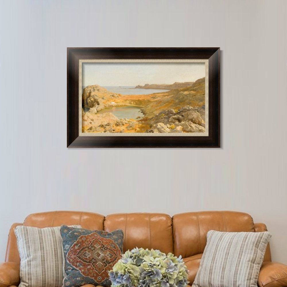 INVIN ART Framed Canvas Art Giclee Print Series#020 by Lord Frederick Leighton Wall Art