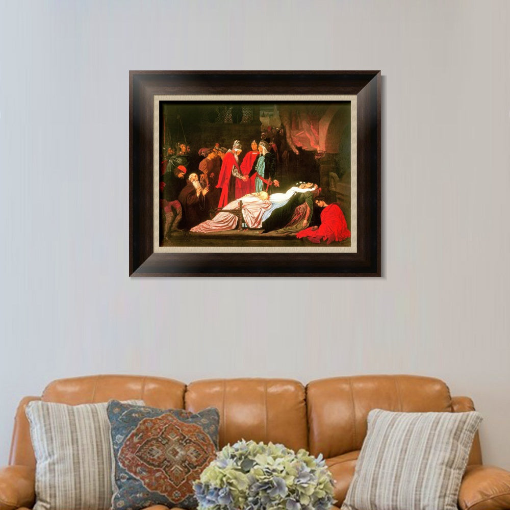 INVIN ART Framed Canvas Art Giclee Print Series#029 by Lord Frederick Leighton Wall Art