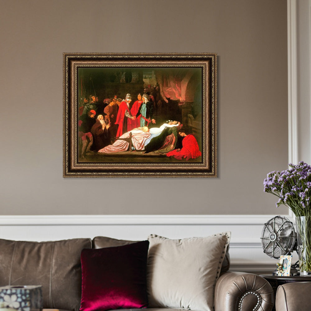 INVIN ART Framed Canvas Art Giclee Print Series#029 by Lord Frederick Leighton Wall Art