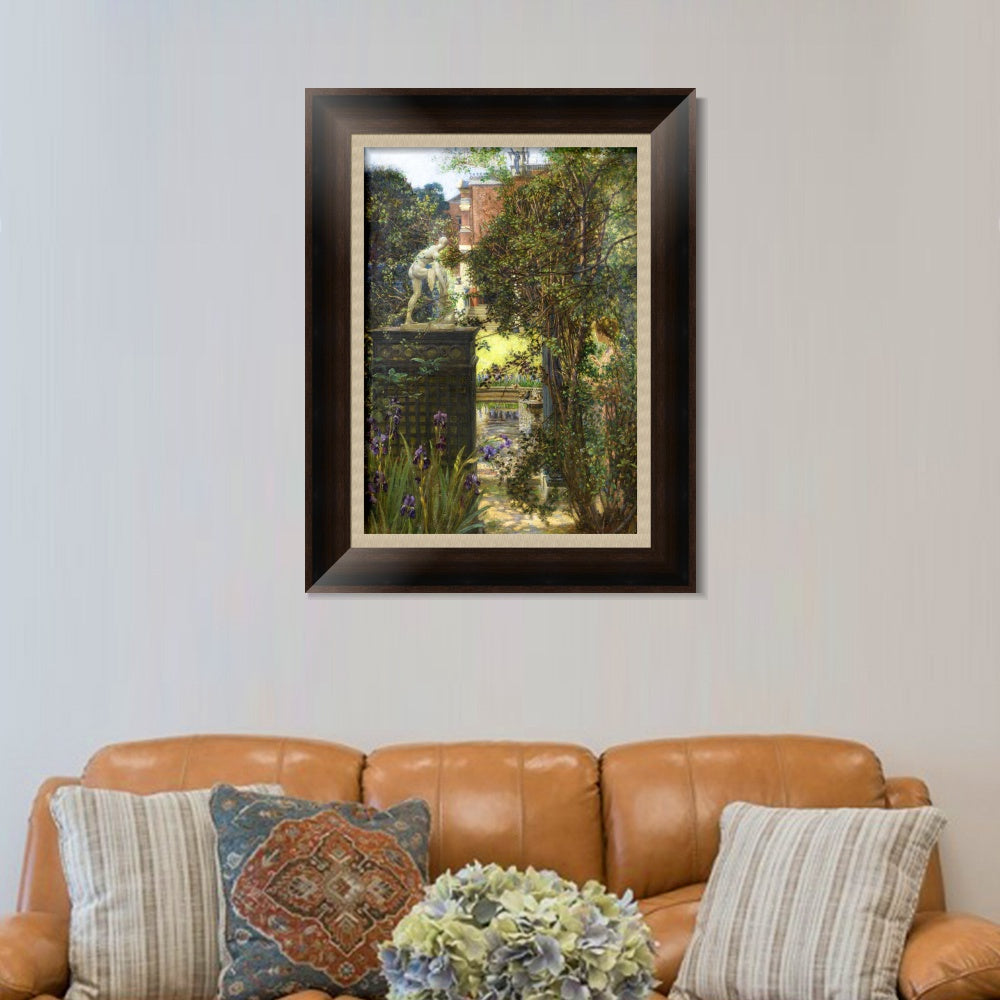 INVIN ART Framed Canvas Art Giclee Print Series#034 by Lord Frederick Leighton Wall Art