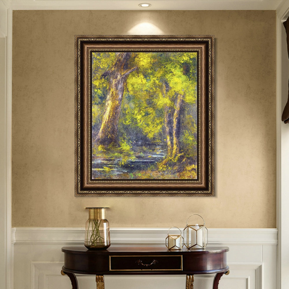 INVIN ART Framed Canvas Art Giclee Print Series#036 by Gustave Courbet Wall Art
