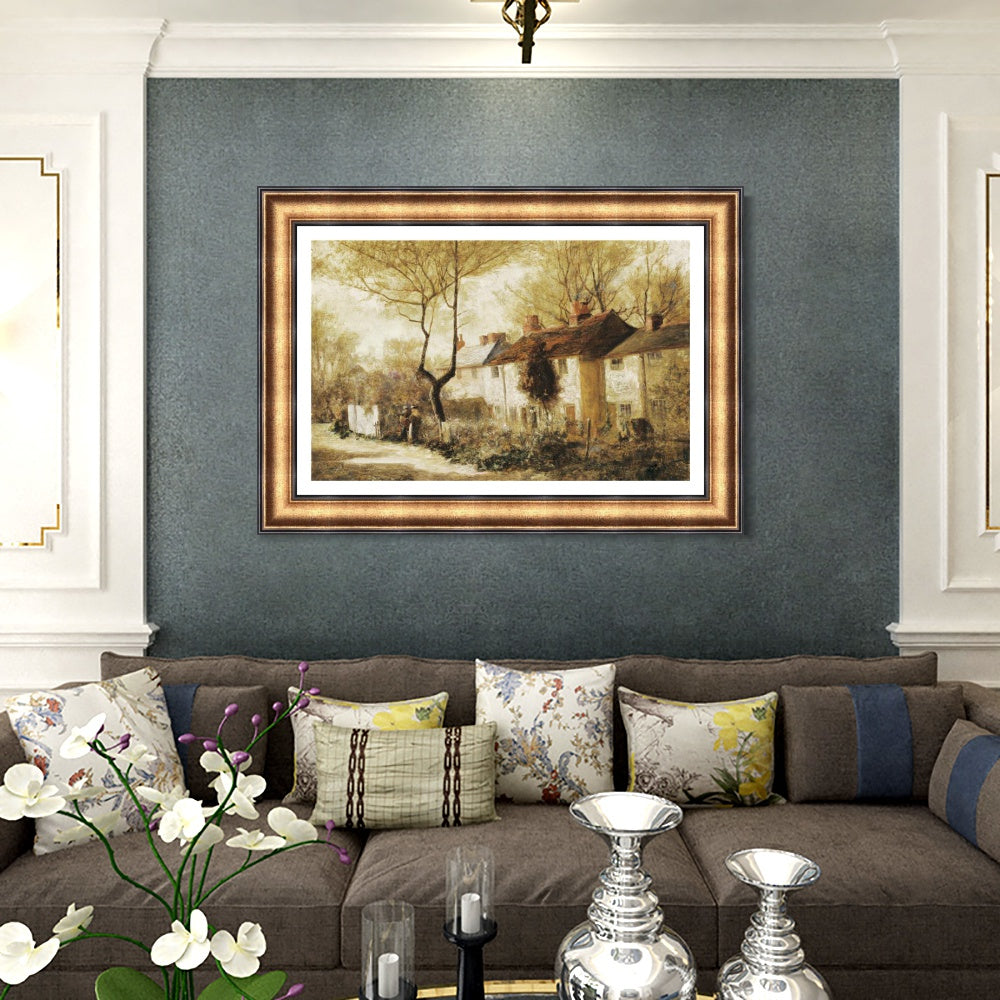 INVIN ART Framed Canvas Art Giclee Print Series#063 by Gustave Courbet Wall Art