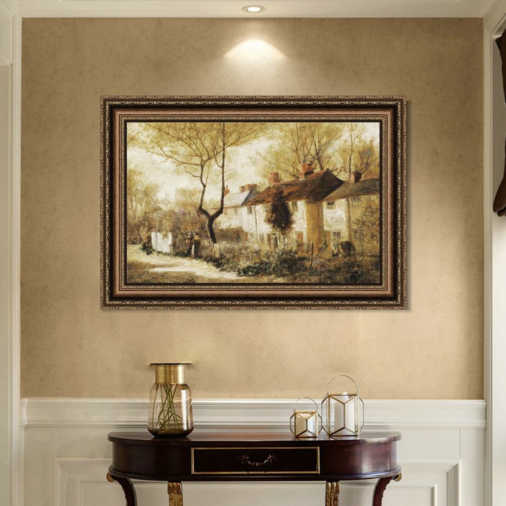 INVIN ART Framed Canvas Art Giclee Print Series#063 by Gustave Courbet Wall Art