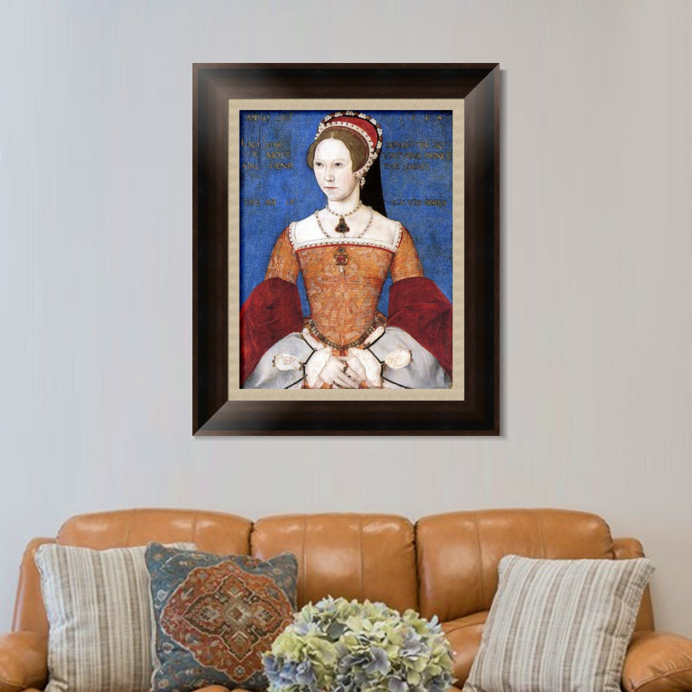 INVIN ART Framed Canvas Art Giclee Print Series#021 by Hans Holbein the Younger Wall Art