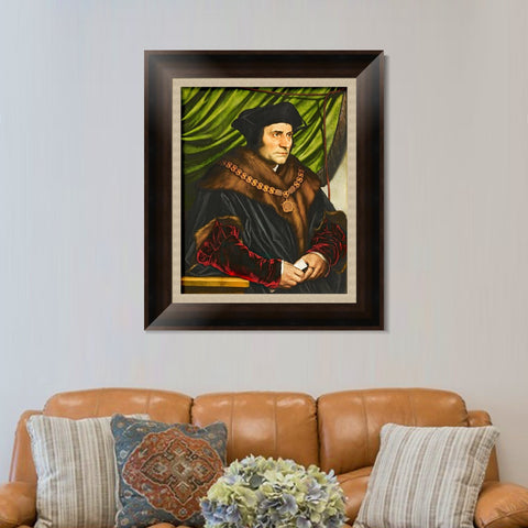 INVIN ART Framed Canvas Art Giclee Print Series#023 by Hans Holbein the Younger Wall Art Living Room Home Office Decorations
