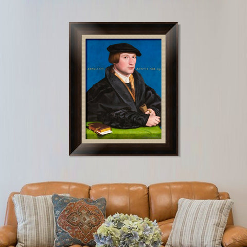 INVIN ART Framed Canvas Art Giclee Print Series#034 by Hans Holbein the Younger Wall Art Living Room Home Office Decorations