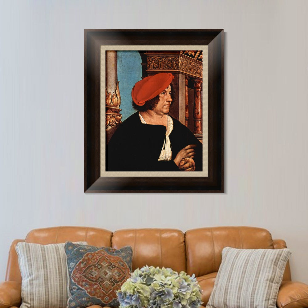 INVIN ART Framed Canvas Art Giclee Print Series#035 by Hans Holbein the Younger Wall Art