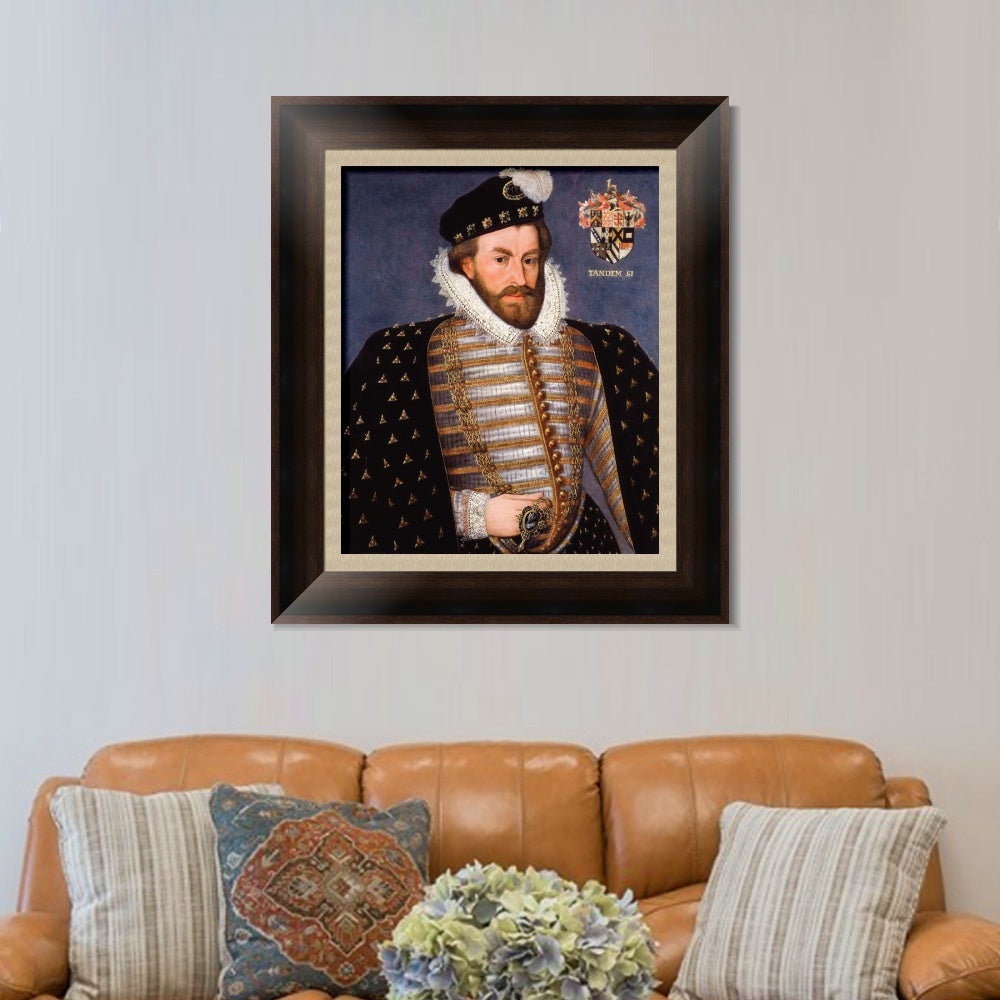 INVIN ART Framed Canvas Art Giclee Print Series#043 by Hans Holbein the Younger Wall Art