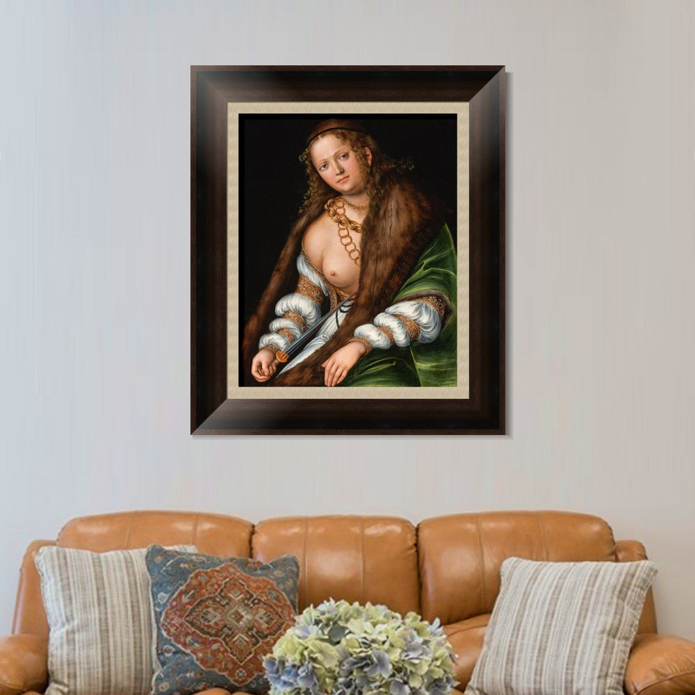 INVIN ART Framed Canvas Art Giclee Print Series#044 by Hans Holbein the Younger Wall Art