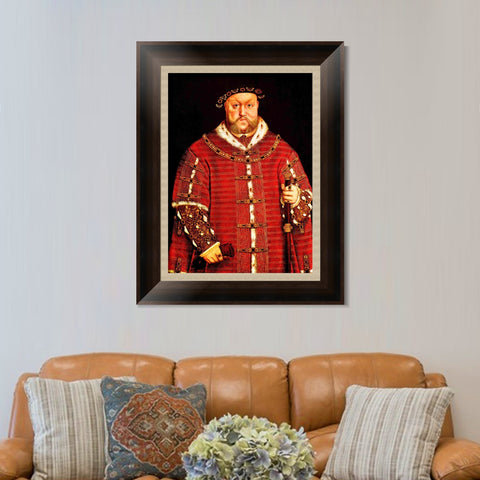 INVIN ART Framed Canvas Art Giclee Print Series#047 by Hans Holbein the Younger Wall Art Living Room Home Office Decorations