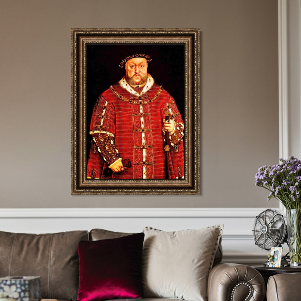 INVIN ART Framed Canvas Art Giclee Print Series#047 by Hans Holbein the Younger Wall Art