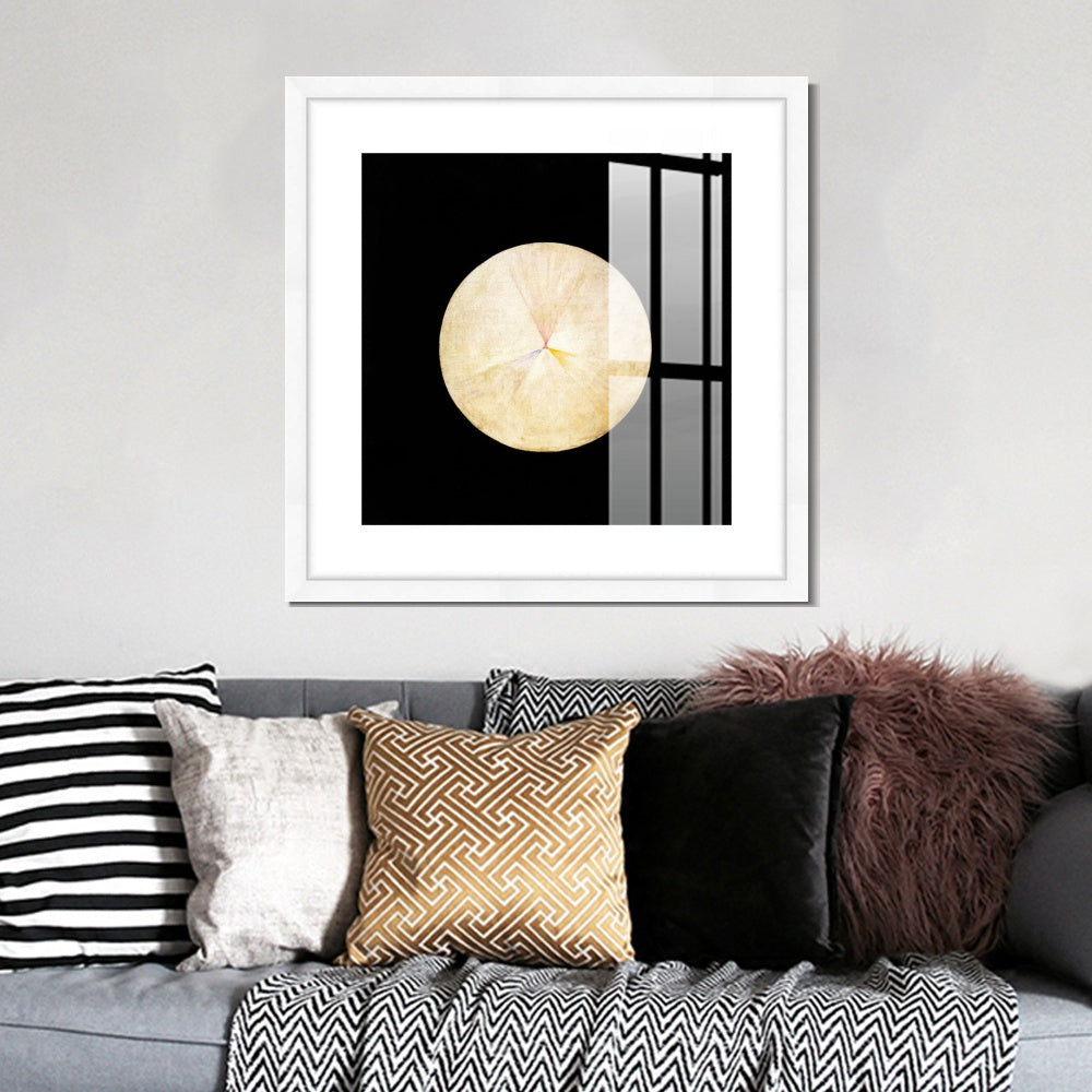 INVIN ART Framed Canvas Giclee Print Art Series#026 by Hilma Af Klint Wall Art