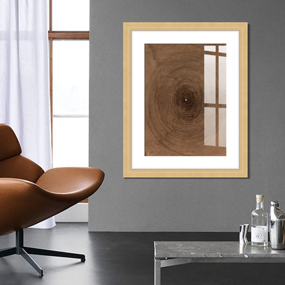 INVIN ART Framed Canvas Giclee Print Art No.1 from The Parsifal Series by Hilma Af Klint Wall Art