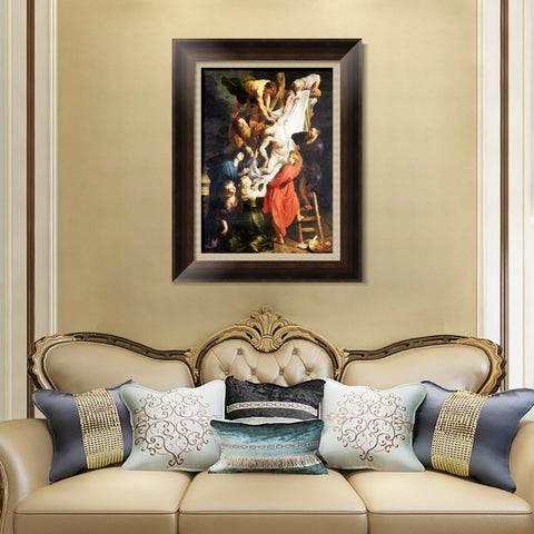 INVIN ART Framed Canvas Art Giclee Print Series#001 by Peter Paul Rubens Wall Art Living Room Home Office Decorations